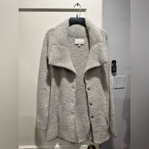 Brochu Walker Cream Knit Cardigan